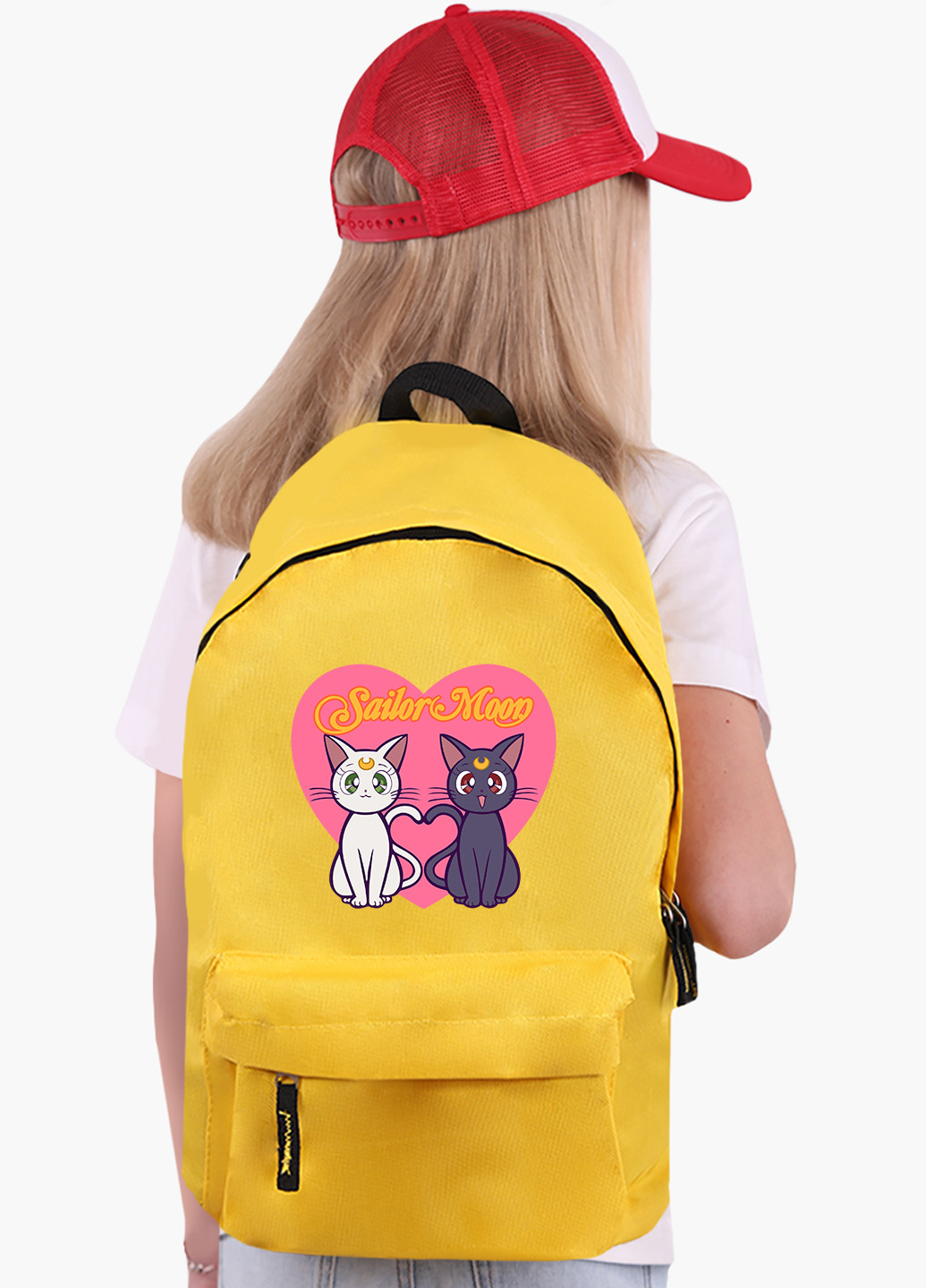 Детский рюкзак Місяць Кішки Сейлор Мун (anime Sailor Moon Cats) (9263-2849) MobiPrint (229078035)
