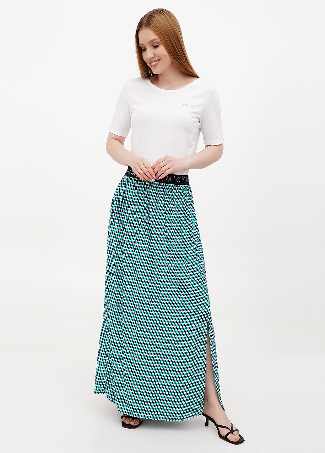 Разноцветная кэжуал с геометрическим узором юбка Marc O'Polo