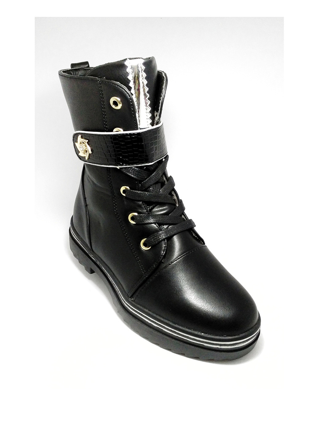 Черные кэжуал осенние ботинки Y Top