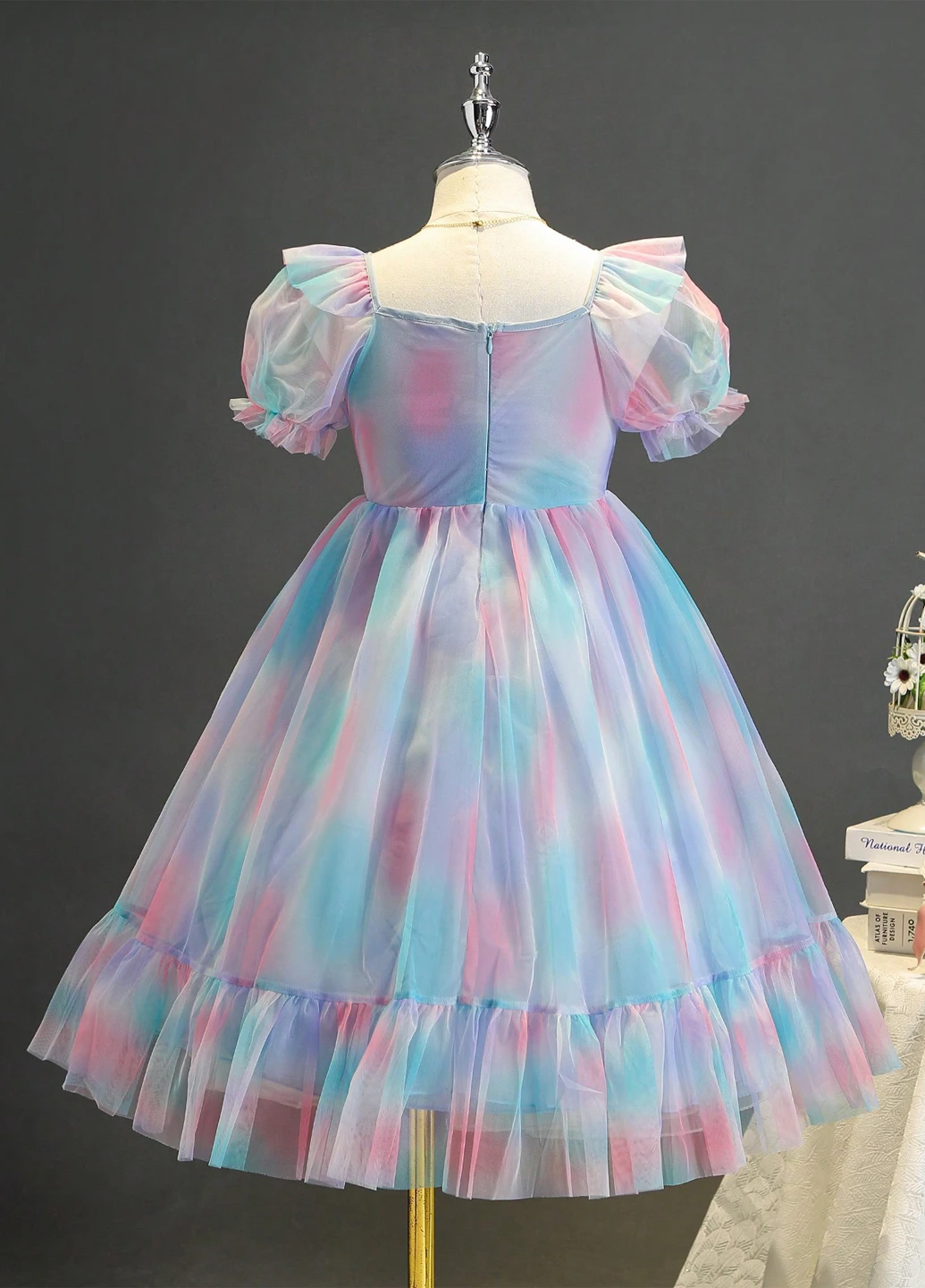 Блакитна сукня SHEIN (325263503)