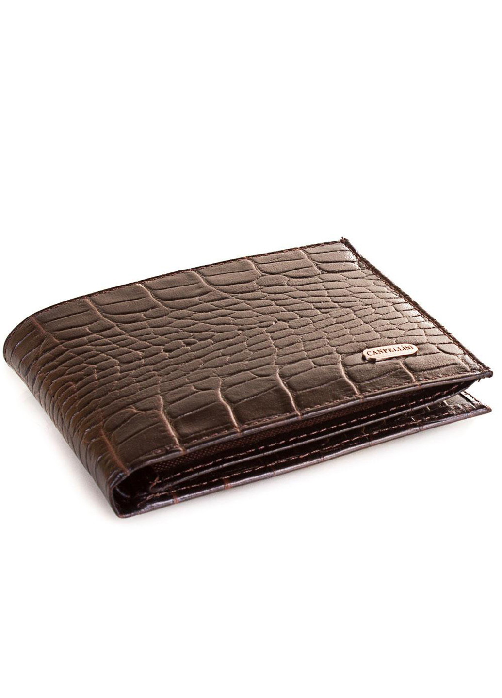 Чоловічий шкіряний гаманець 12,5х9,7х2 см Canpellini (252131774)