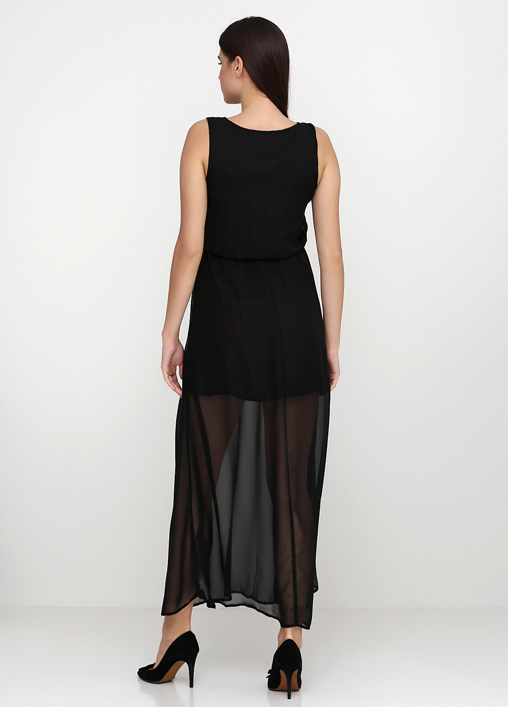 Черное коктейльное платье Sublevel