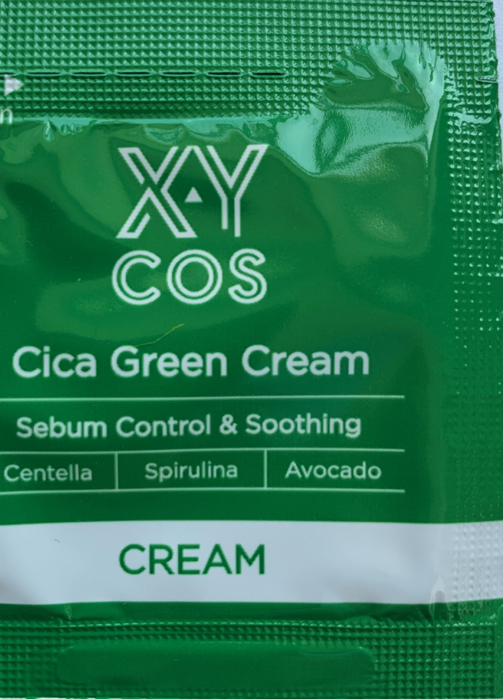 Пробник Крем для жирной кожи с экстрактом центеллы Cica Green Cream Pouch, 2 мл XYCOS (251135847)