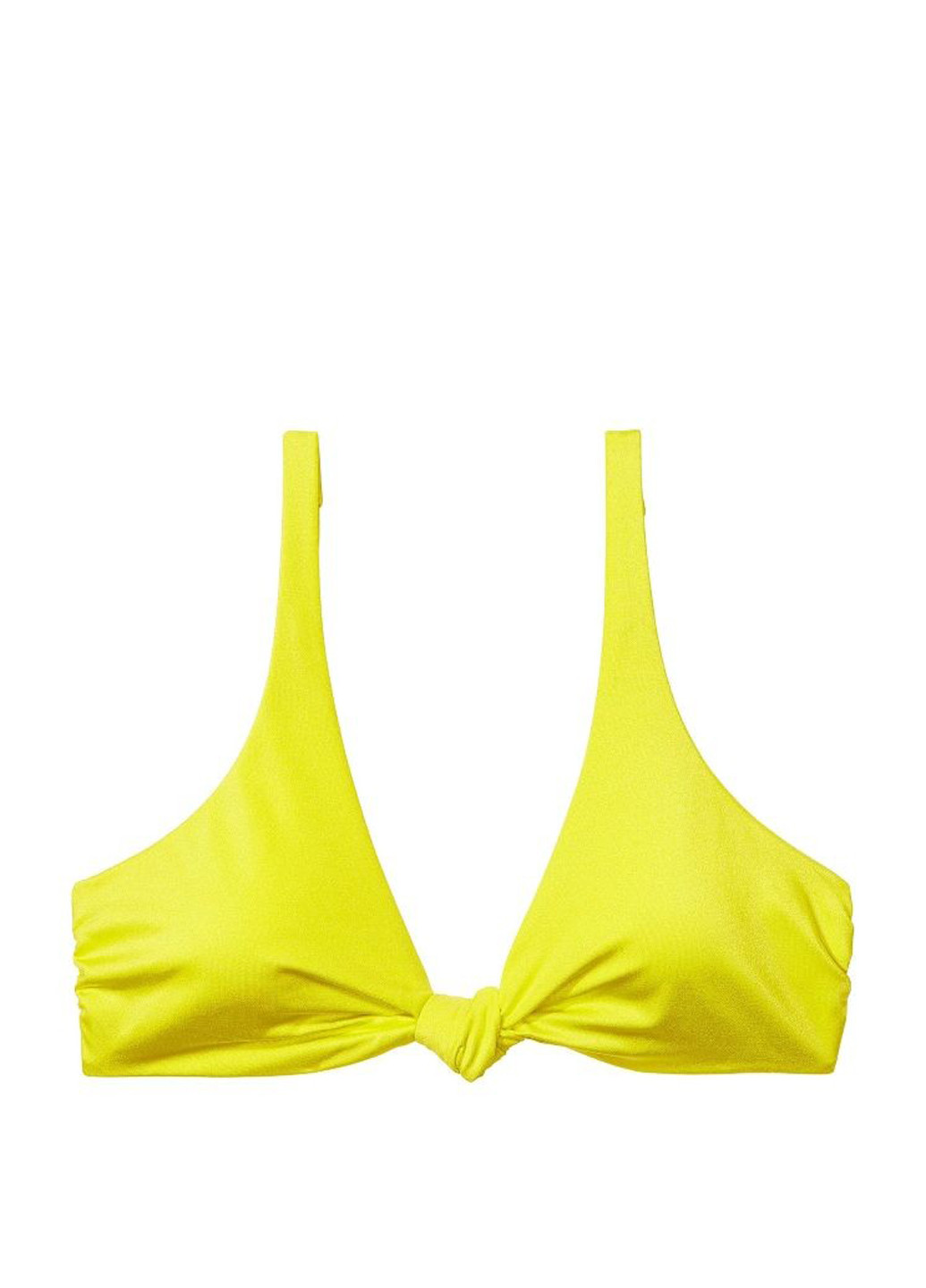 Желтый летний купальник (лиф, трусики) бикини, раздельный Victoria's Secret