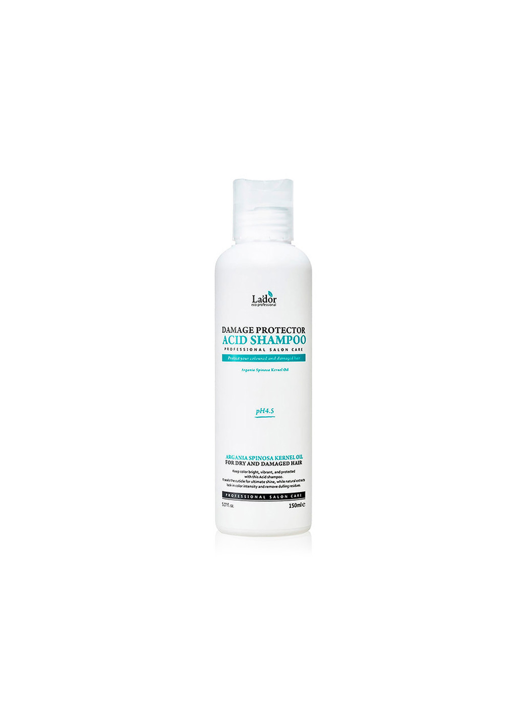 Защитный шампунь для поврежденных волос Damaged Protector Acid Shampoo 150 мл LADOR (252305709)