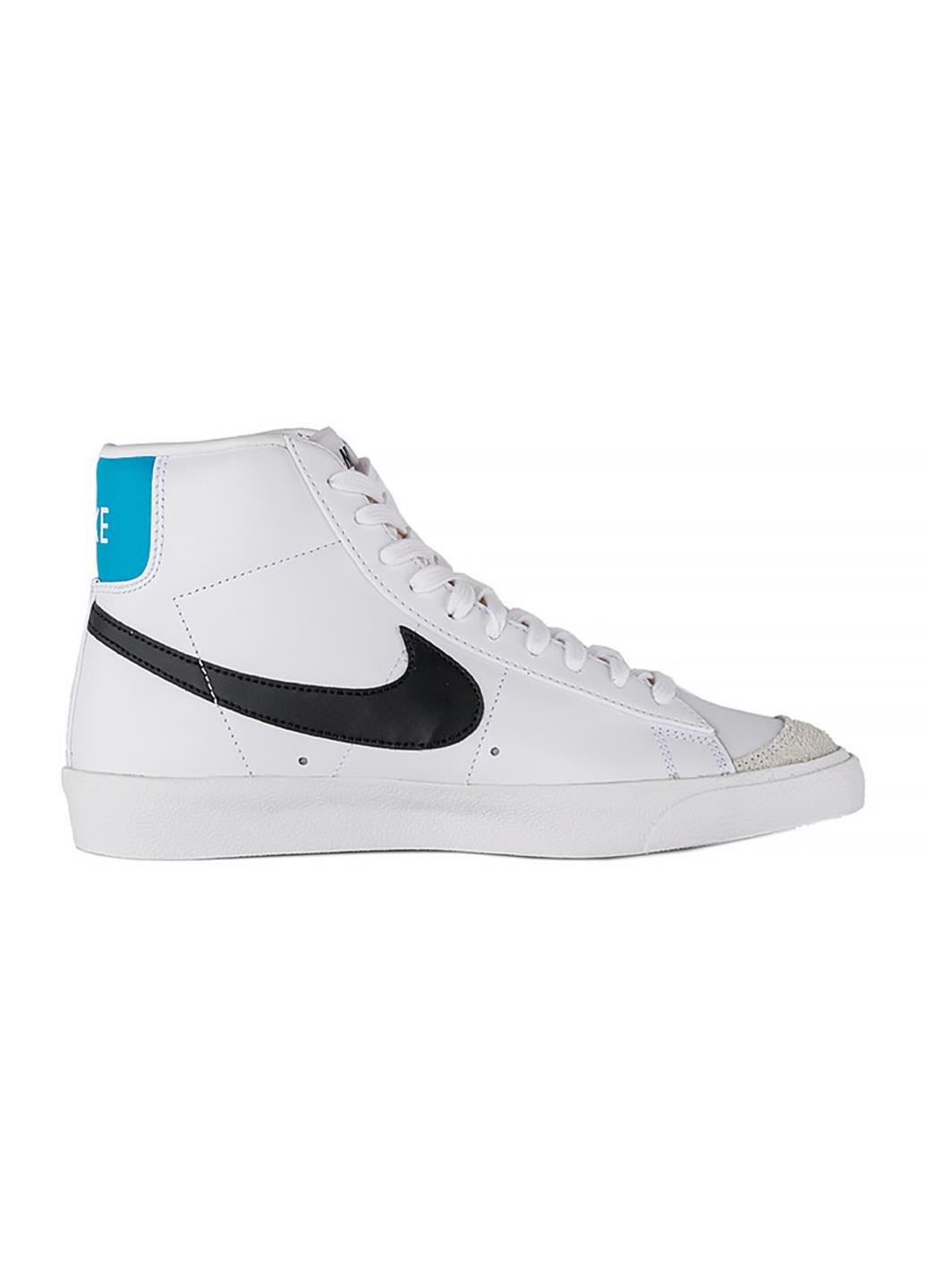 Белые демисезонные кроссовки bq6806-121 Nike BLAZER MID 77 VNTG