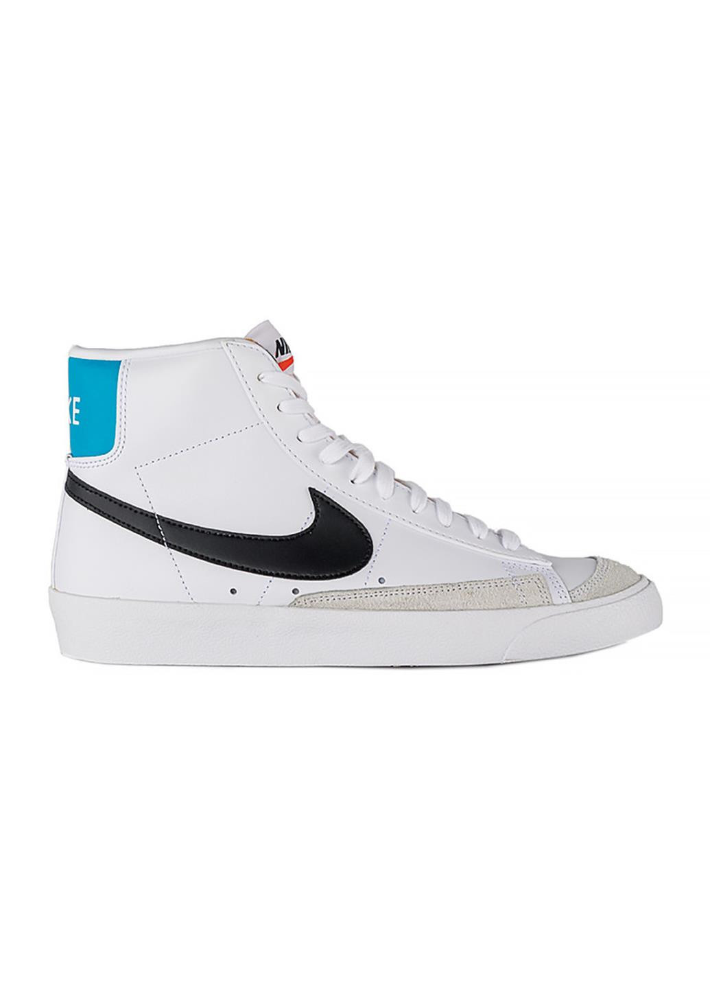 Белые демисезонные кроссовки bq6806-121 Nike BLAZER MID 77 VNTG