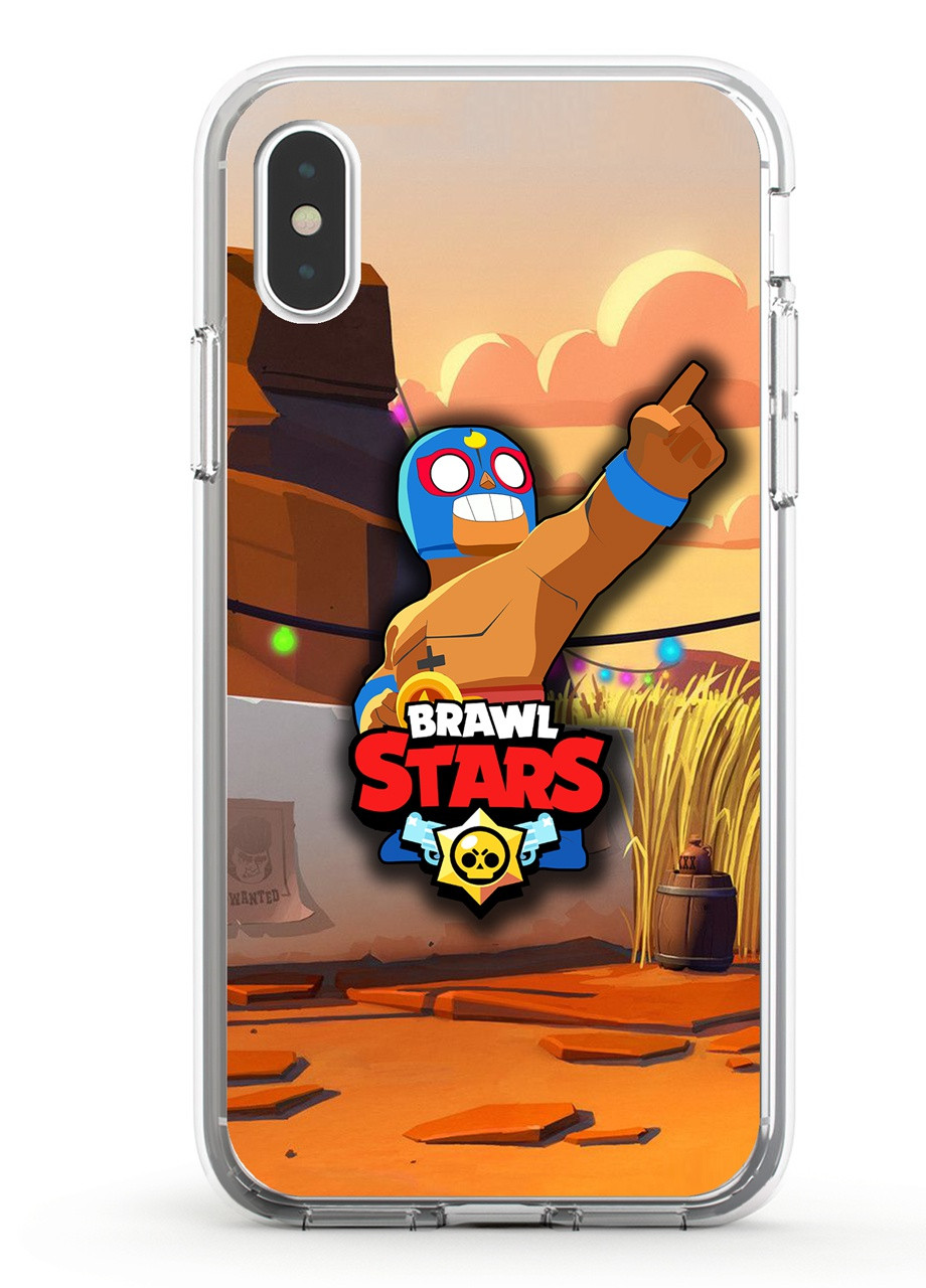 Чохол силіконовий Apple Iphone 11 Pro Max Ель Прімо Бравл Старс (El Primo Brawl Stars) (9232-1011) MobiPrint (219288500)