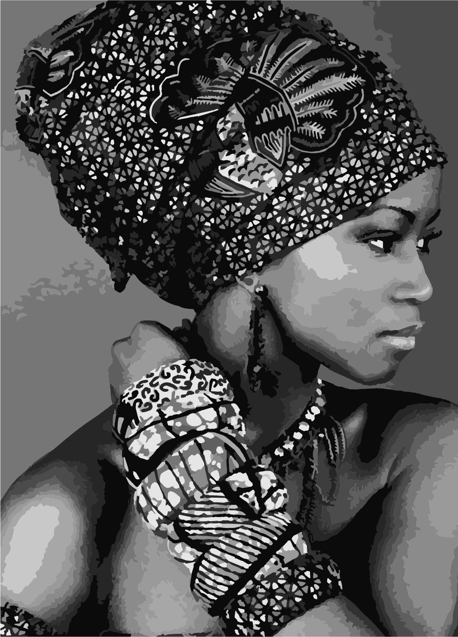 Картина за номерами Африканська красуня 40*50см ArtStory (252265799)