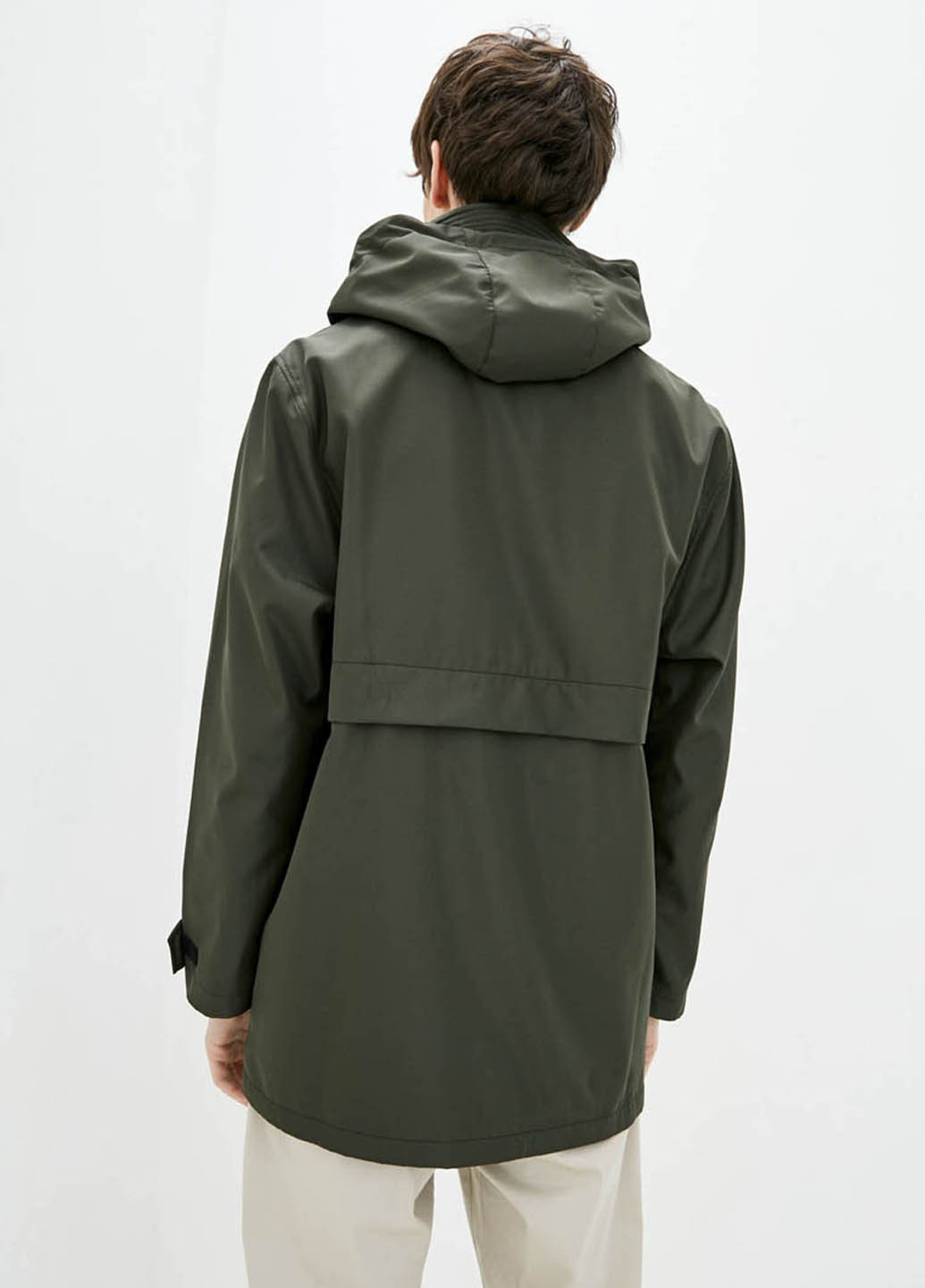 Оливковая (хаки) демисезонная куртка Promin