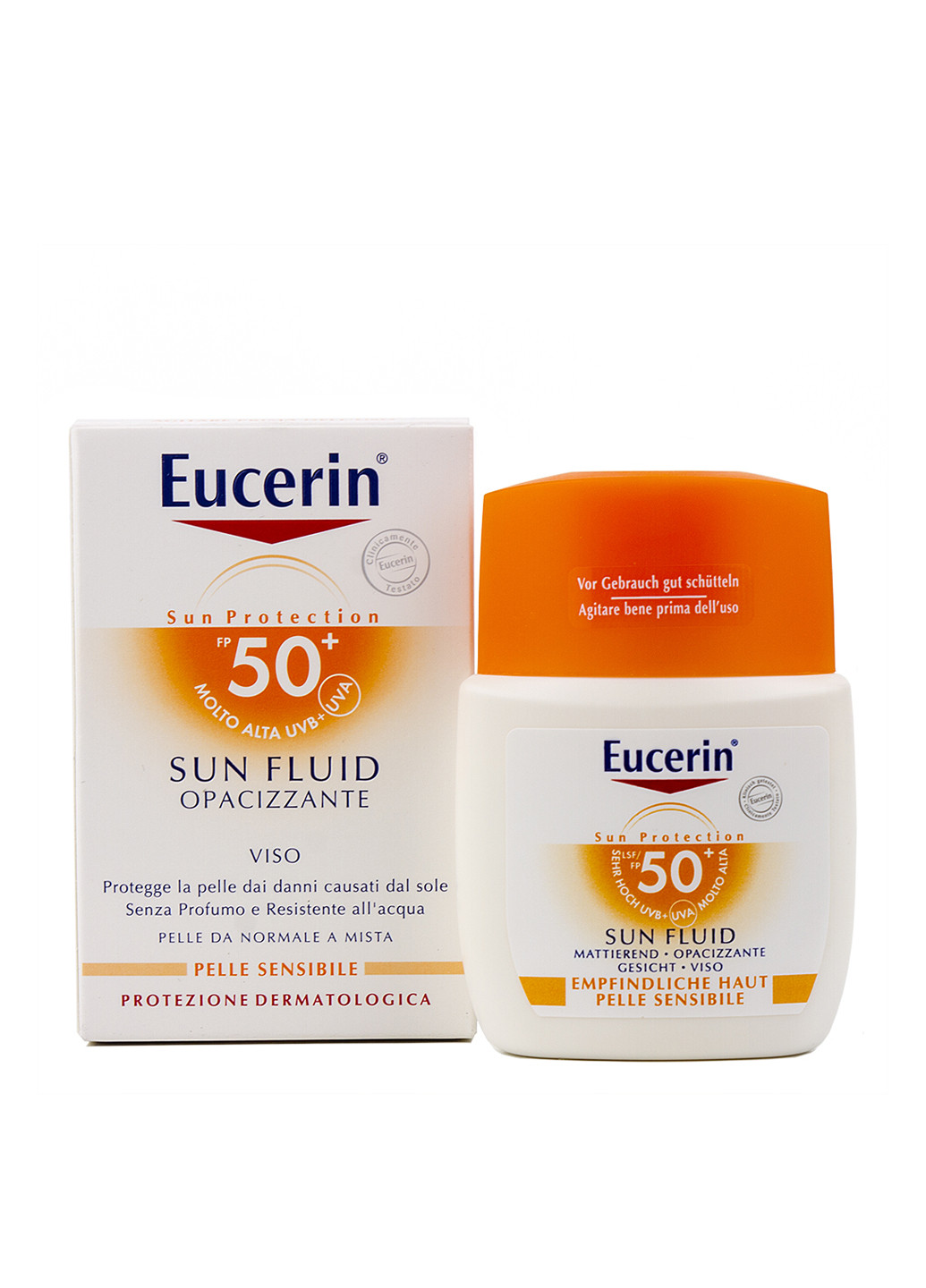 Флюид солнцезащитный для лица SPF 50, 50 мл Eucerin (79091207)