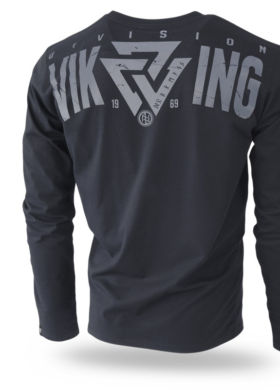 Черный демисезонный кэжуал лонгслив Dobermans Aggressive