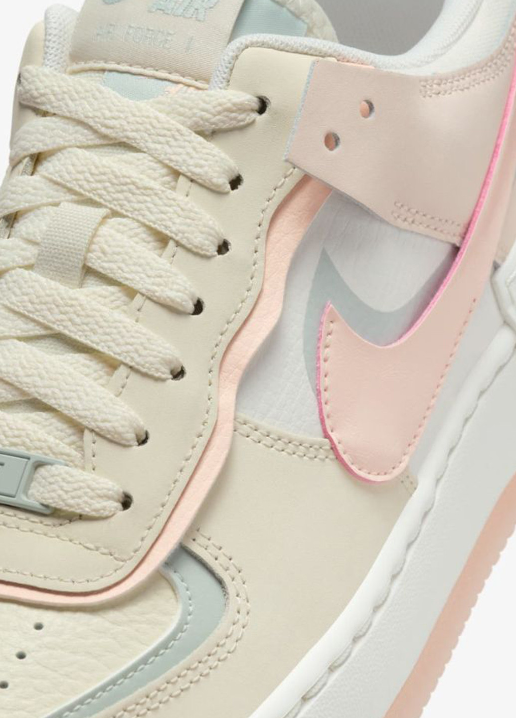 Кросівки DZ1847-105 Nike W AF1 SHADOW комбіновані демісезони (312622621)