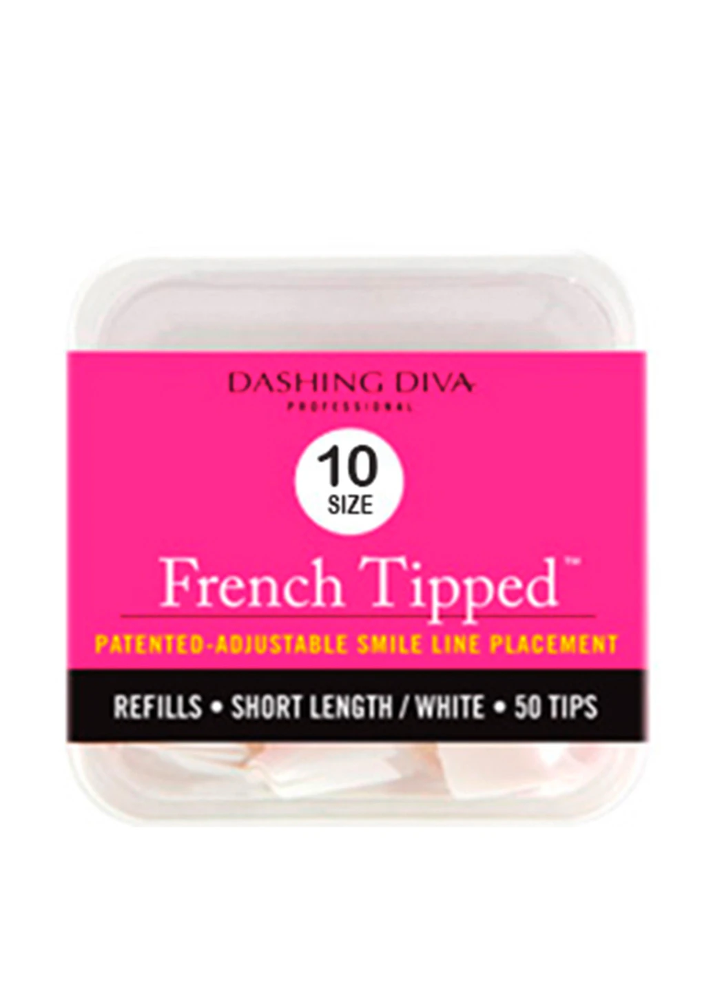 Тіпси для френча №10 (50 шт.) Dashing Diva (18074380)