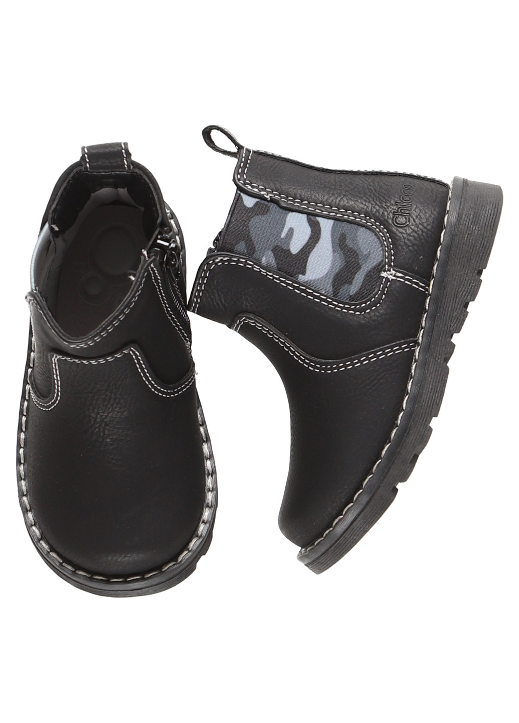 Черные кэжуал осенние ботинки Chicco