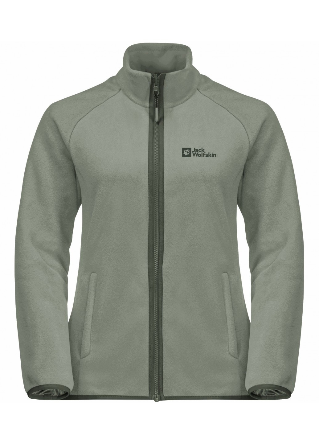 Серо-зеленая демисезонная куртка Jack Wolfskin 1115621_4137