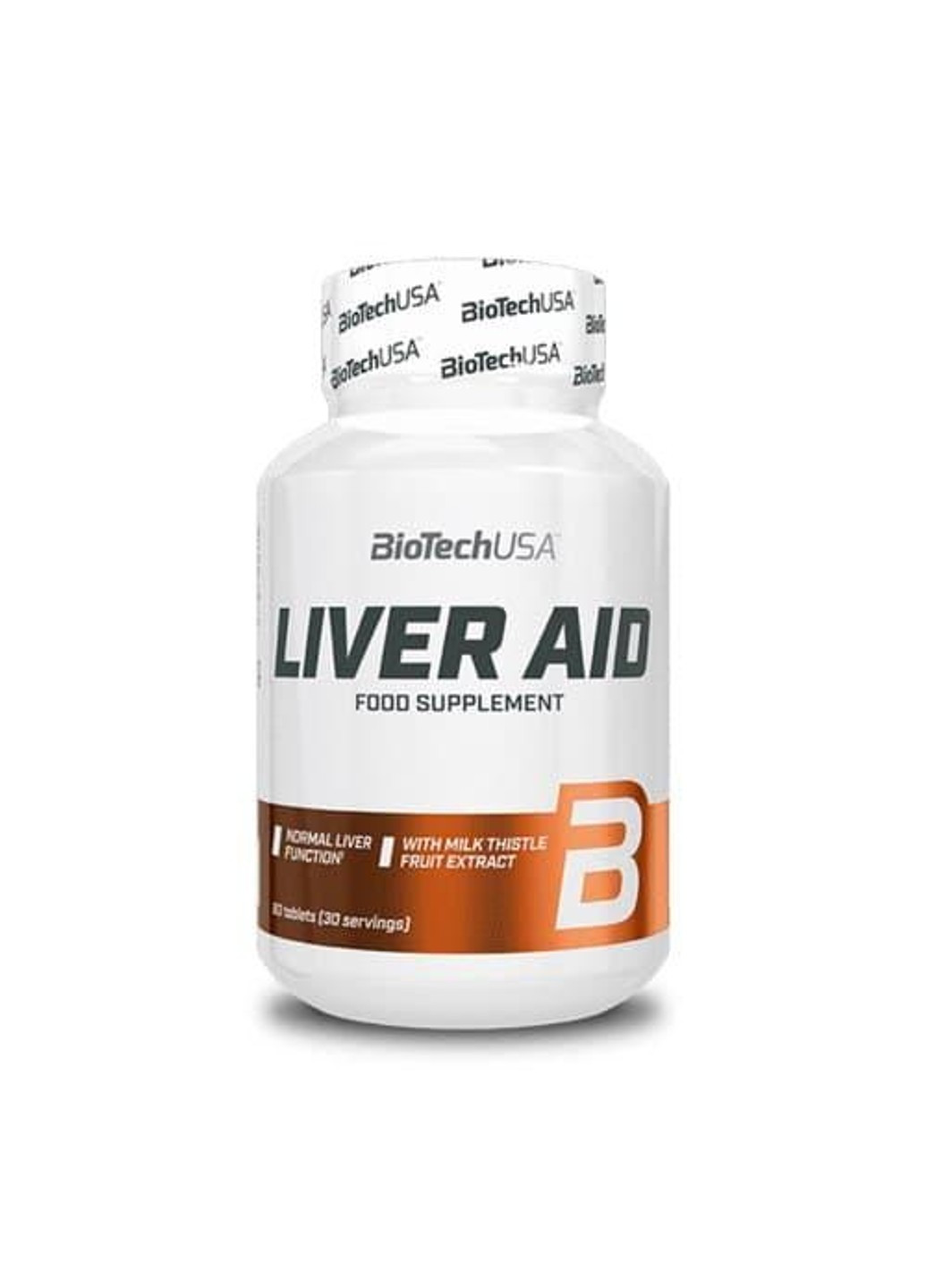 Таблетки для печінки BioTech Liver Aid (60 таб) біотеч лівер аид Biotechusa (255408001)
