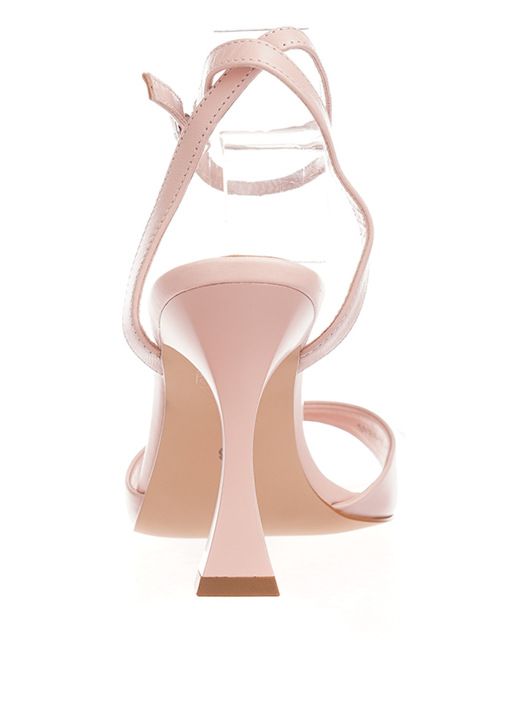 Пудровые босоножки Blizzarini с ремешком