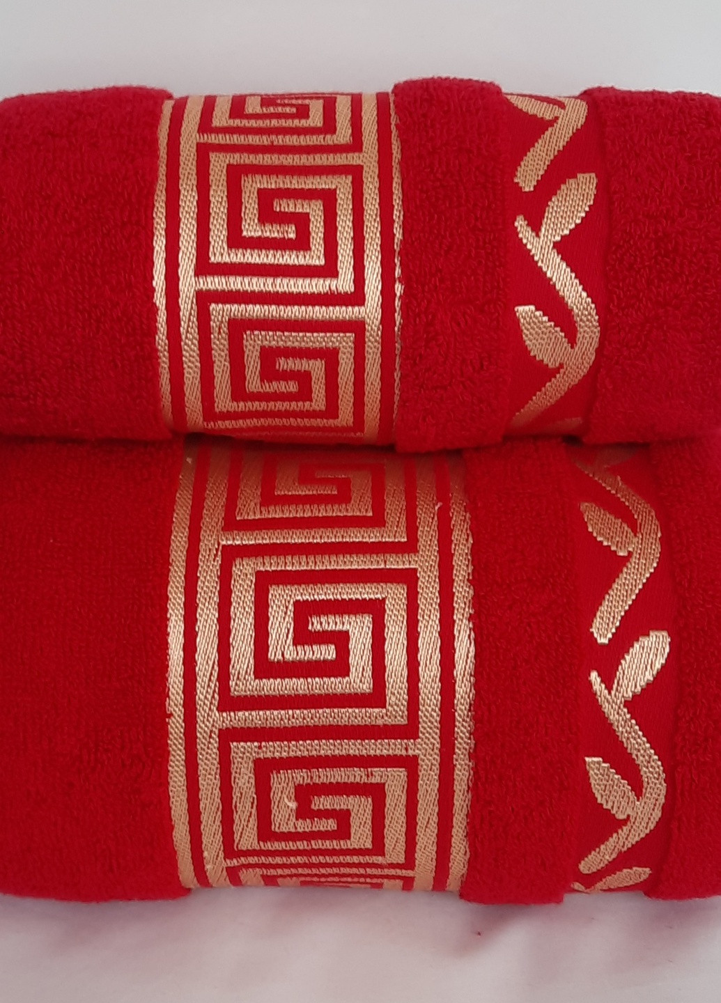 Набор 2 полотенец Vishnya красный