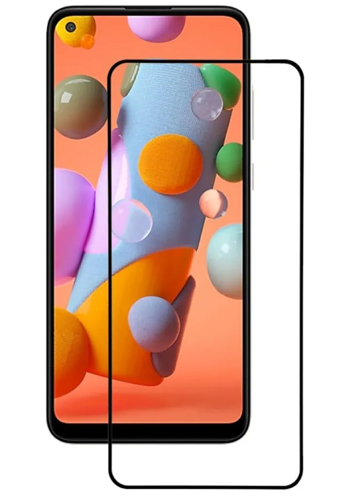 Стекло защитное Samsung Galaxy A11 SM-A115 Black (704841) BeCover (203968397)
