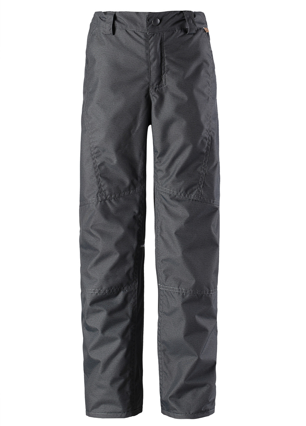 Темно-серые кэжуал демисезонные брюки прямые Reima