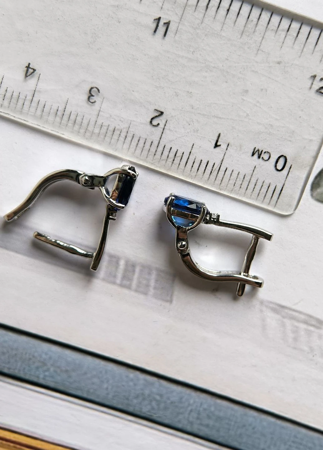 Серьги Silver Flame (354214483)