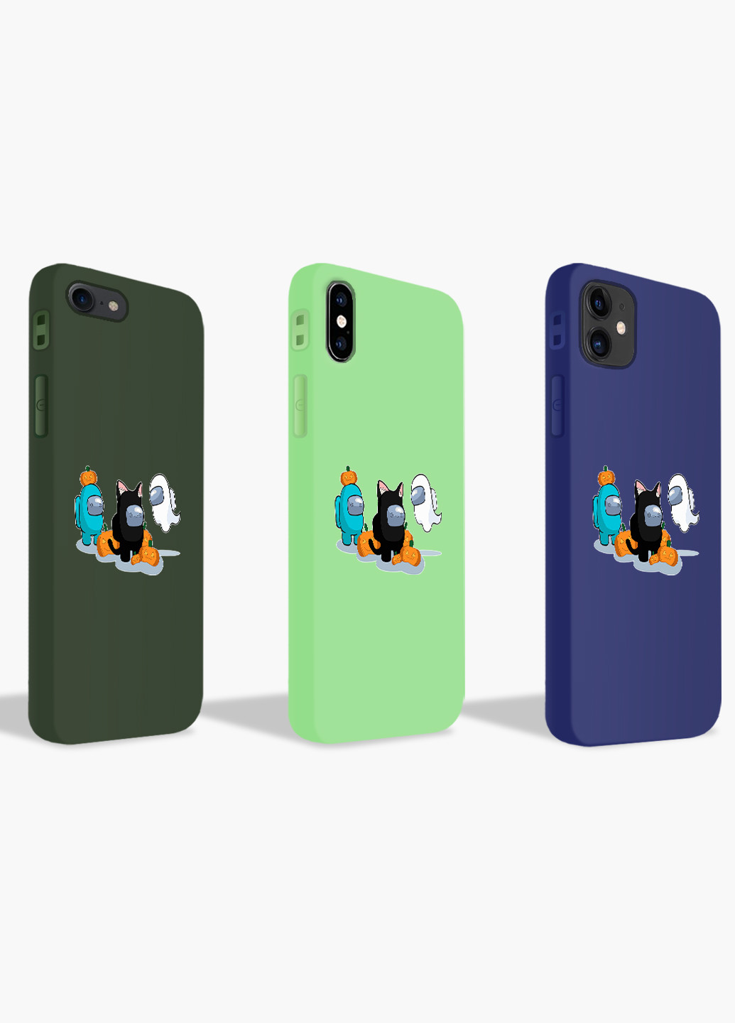 Чохол силіконовий Apple Iphone 8 Амонг Ас (Among Us) (6151-2420) MobiPrint (219565850)