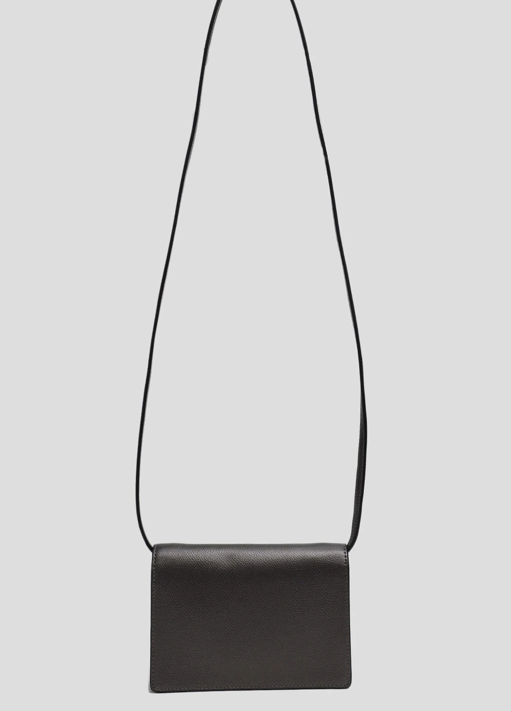 Чорна сумка крос-боді з екокожі Emporio Armani (241382606)
