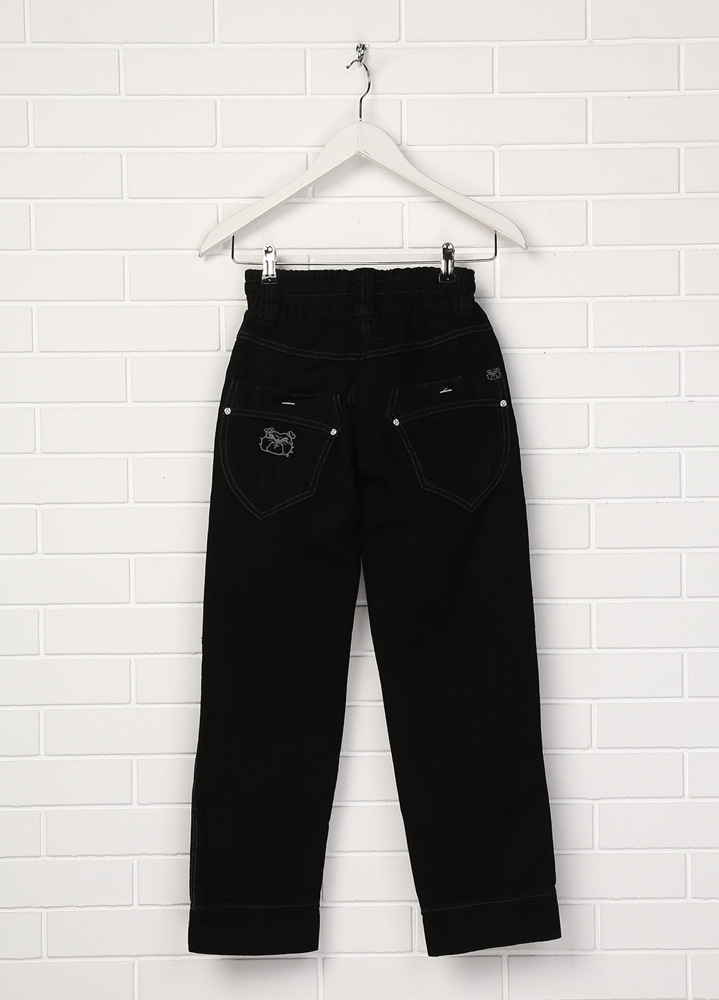 Черные летние джинсы Puledro