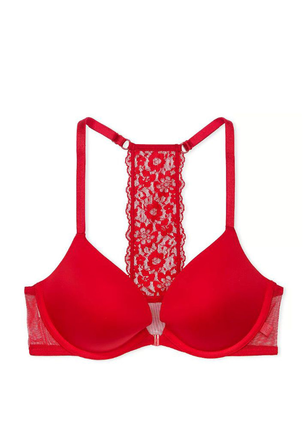 Красный демисезонный комплект (бюстгальтер, трусики) Victoria's Secret