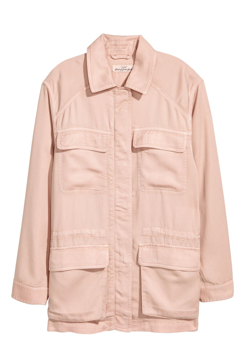 Светло-розовая демисезонная куртка H&M