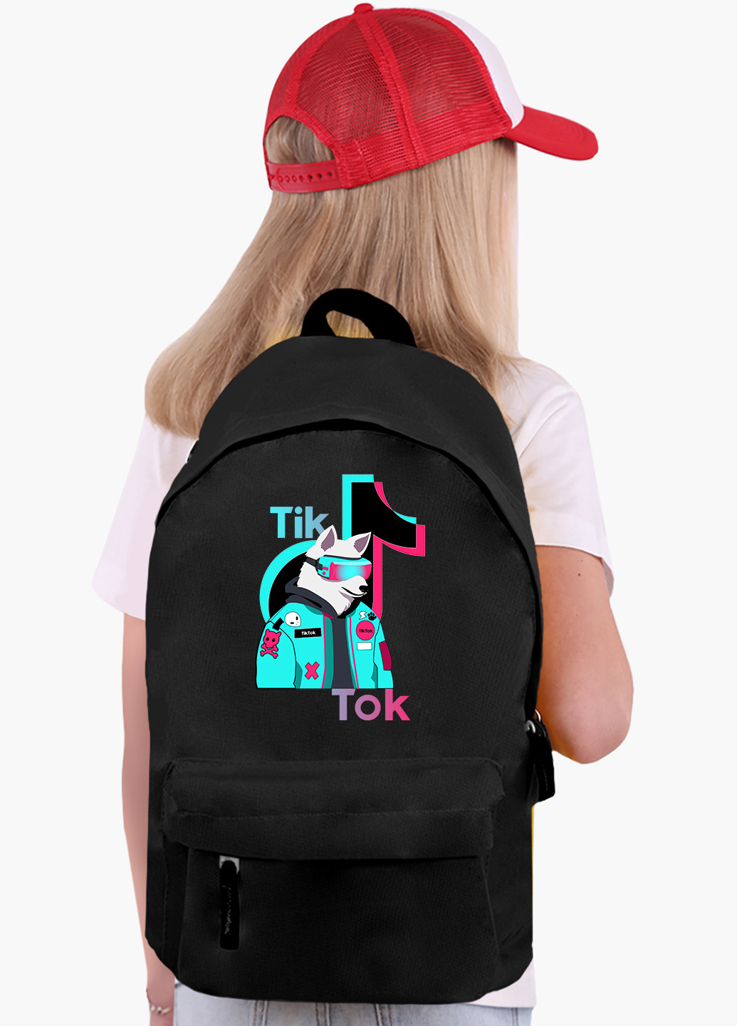 Детский рюкзак Вовк Тік Тік (Wolf TikTok) (9263-1645) MobiPrint (217075145)
