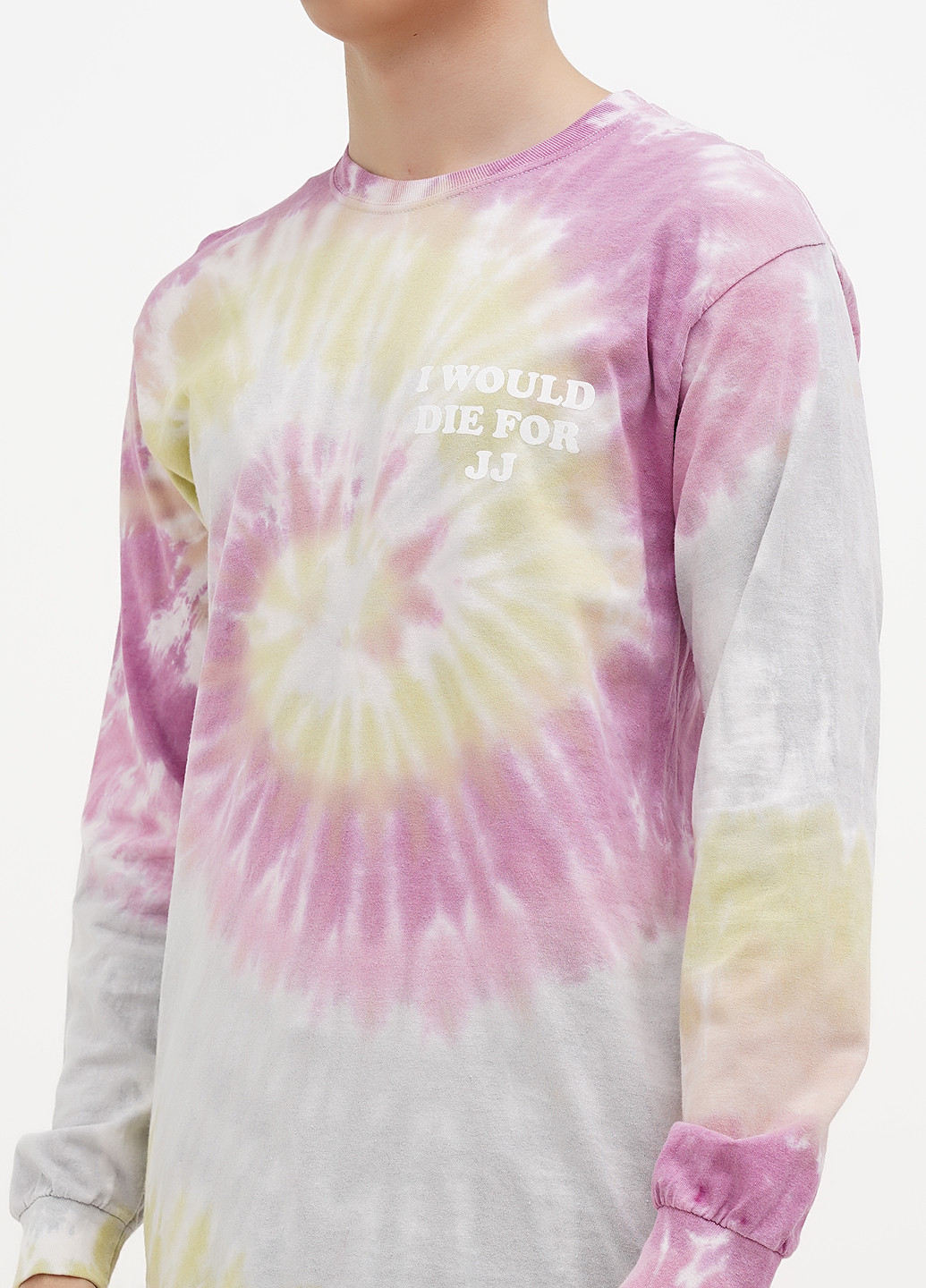 Лонгслів Colortone тай-дай комбінований кежуали бавовна, трикотаж