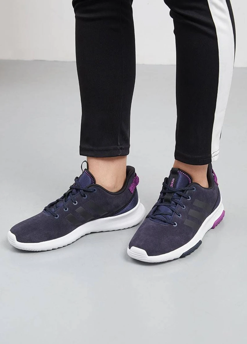 Кроссовки adidas тёмно-синие демисезоны (253188789)
