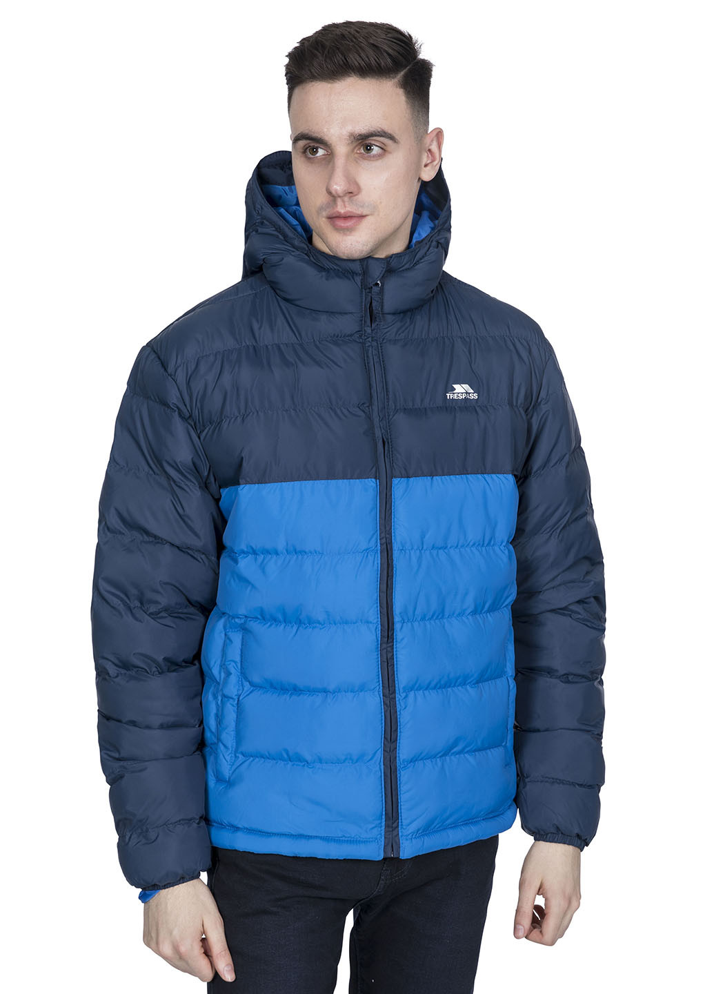 Синяя демисезонная куртка Trespass Oskar
