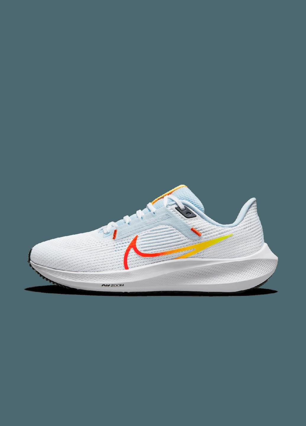 Кроссовки DV3854-102 Nike Air Zoom Pegasus 40 White Blue белые демисезоны (317252238)