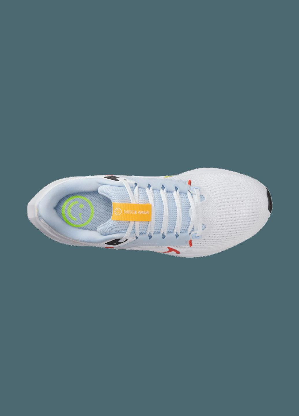 Кроссовки DV3854-102 Nike Air Zoom Pegasus 40 White Blue белые демисезоны (317252238)