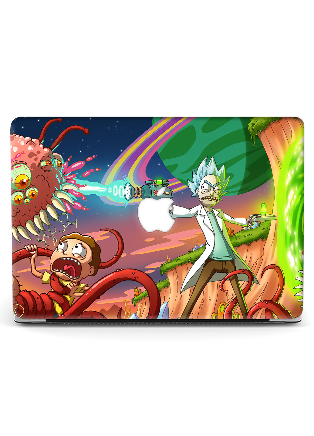 Чехол пластиковый для Apple MacBook Pro 13 A1278 Рик и Морти (Rick and Morty) (6347-2300) MobiPrint (218988014)
