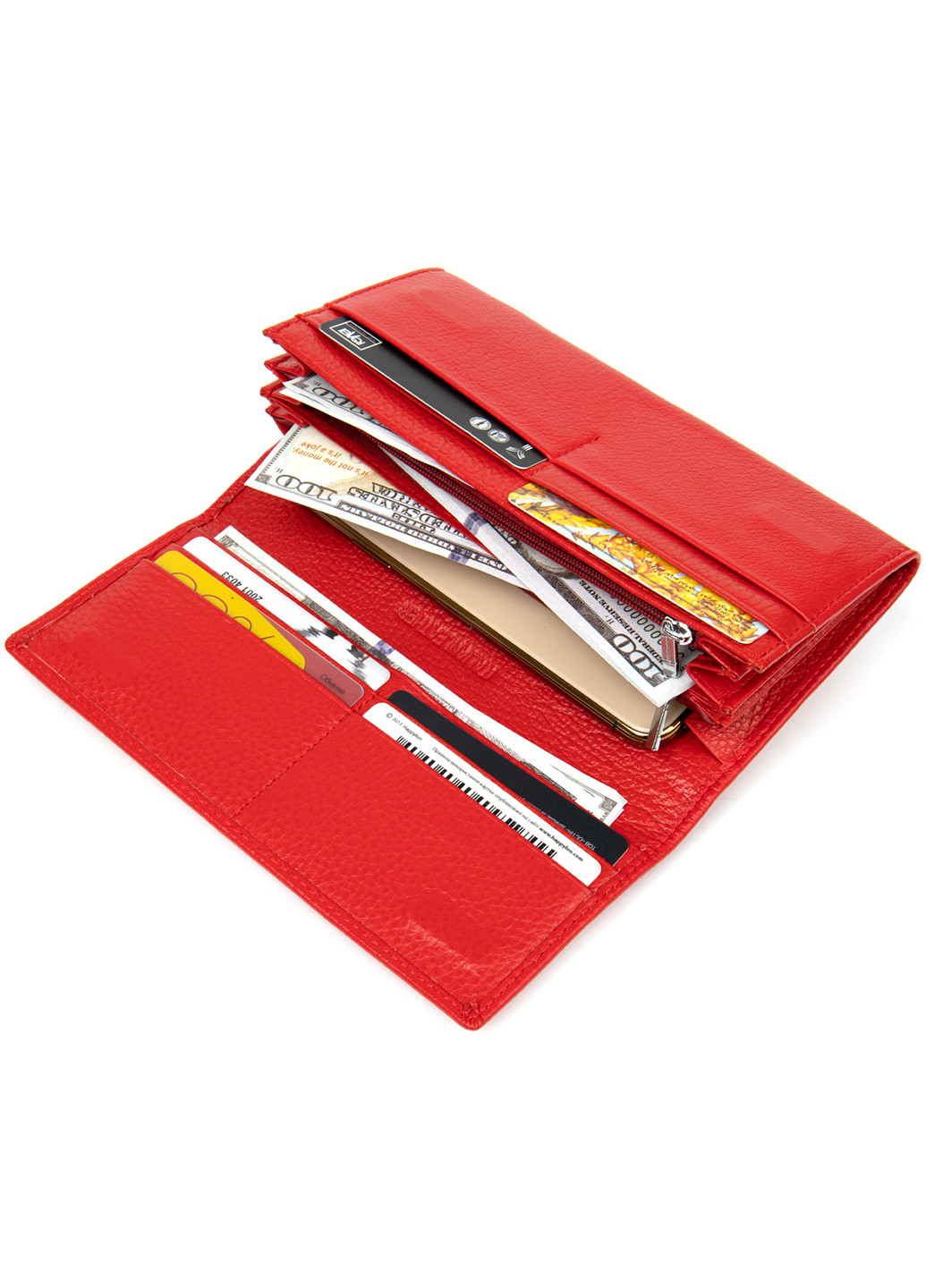 Жіночий шкіряний гаманець 19х11х3,5 см st leather (252128729)