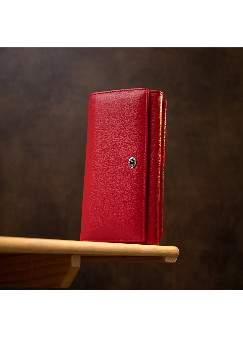 Жіночий шкіряний гаманець 19х11х3,5 см st leather (252128729)