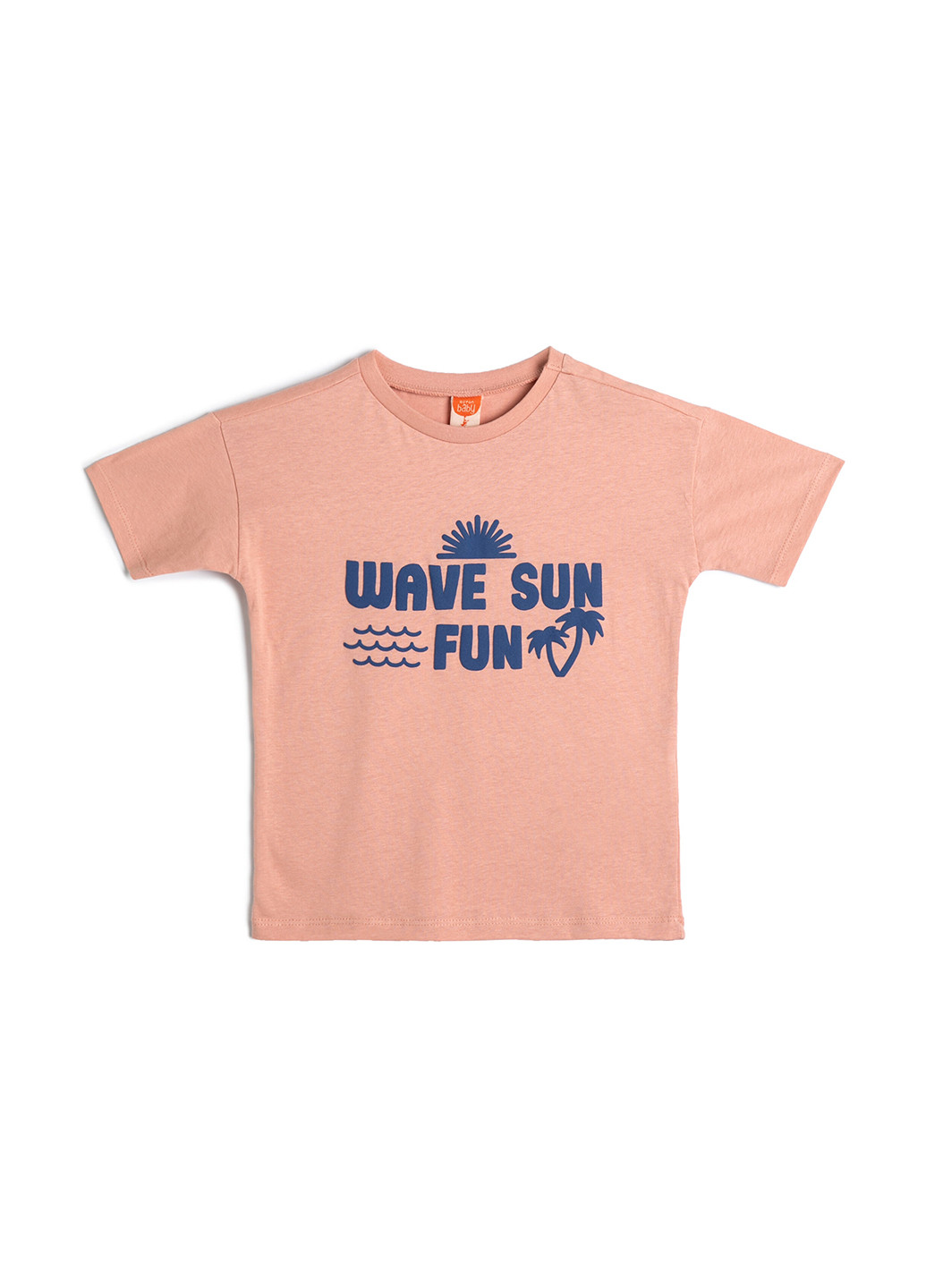 Світло-рожева літня футболка KOTON