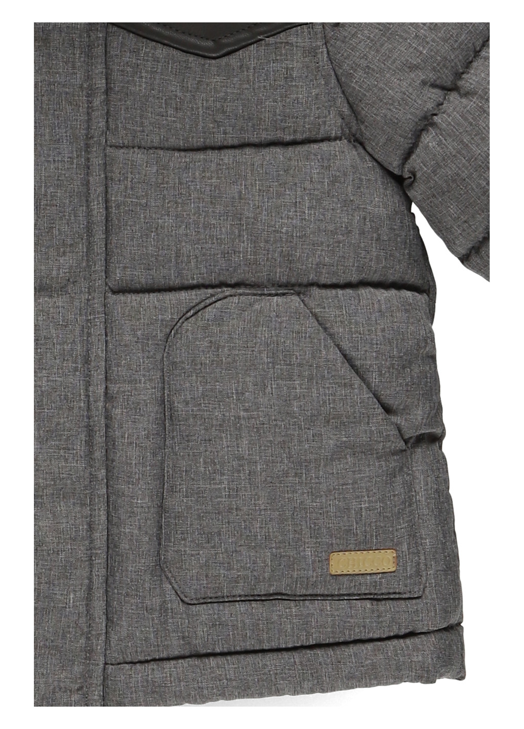 Серая зимняя куртка Chicco