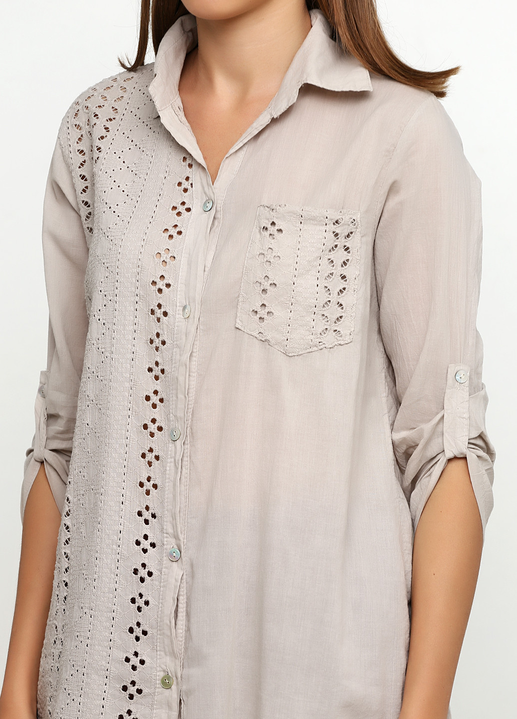 Пісочна демісезонна блуза New Collection