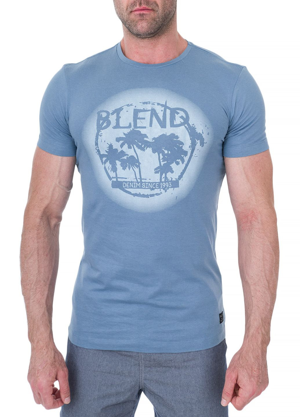 Синяя футболка Blend