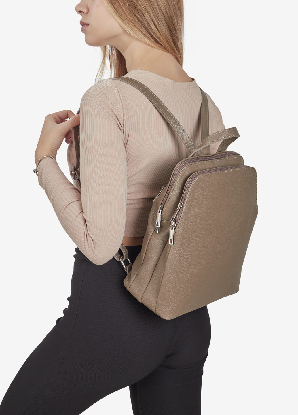 Рюкзак женский кожаный Backpack Regina Notte (254459750)
