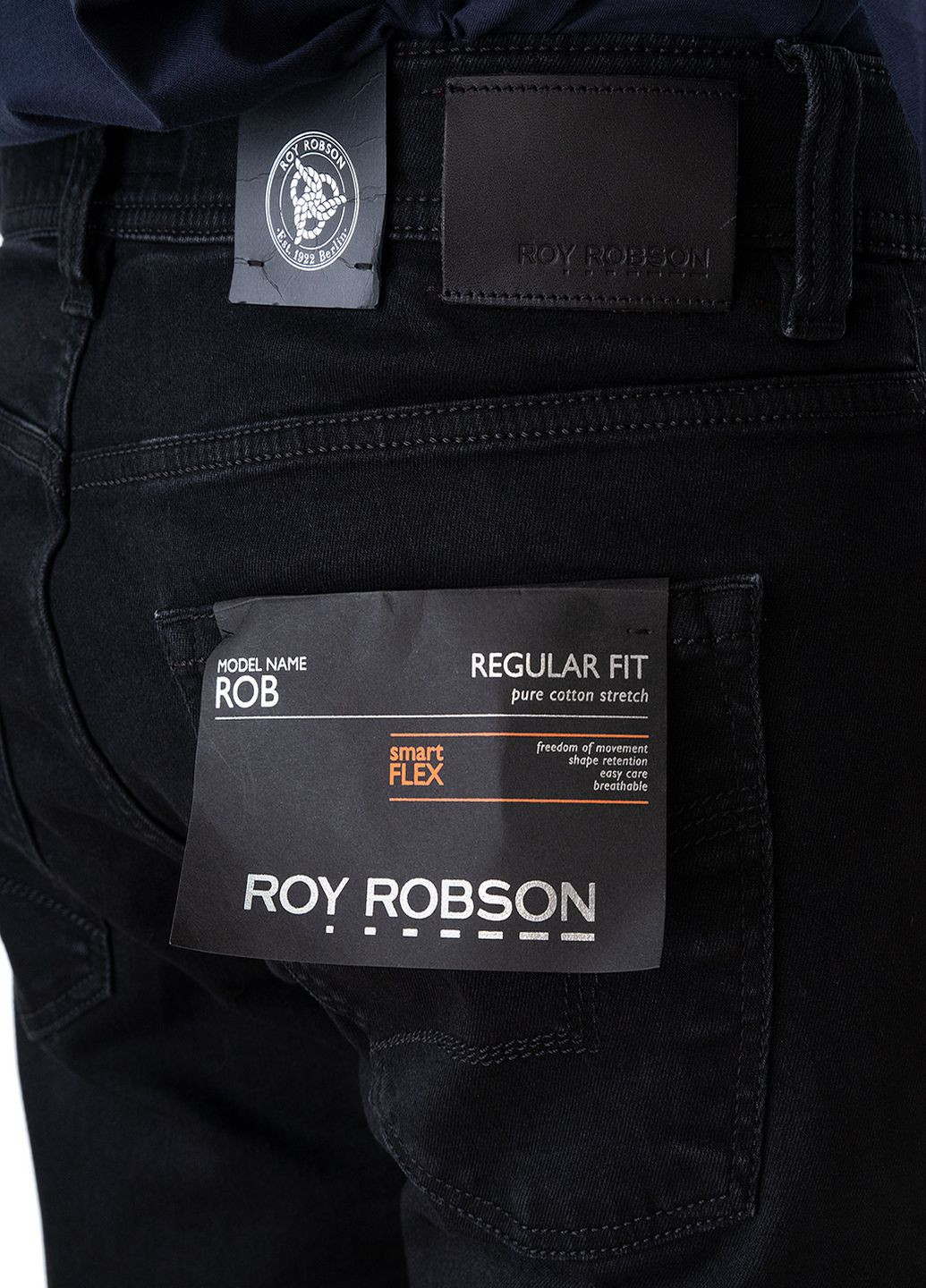 Черные зимние джинсы Roy Robson