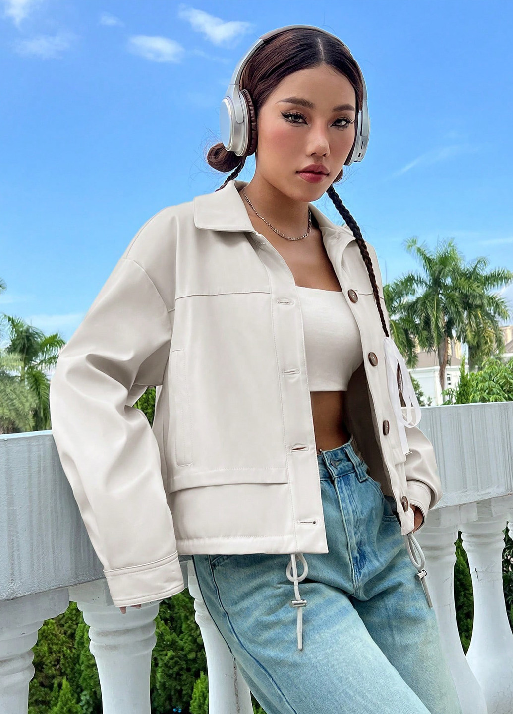 Куртка-сорочка SHEIN (325827569)