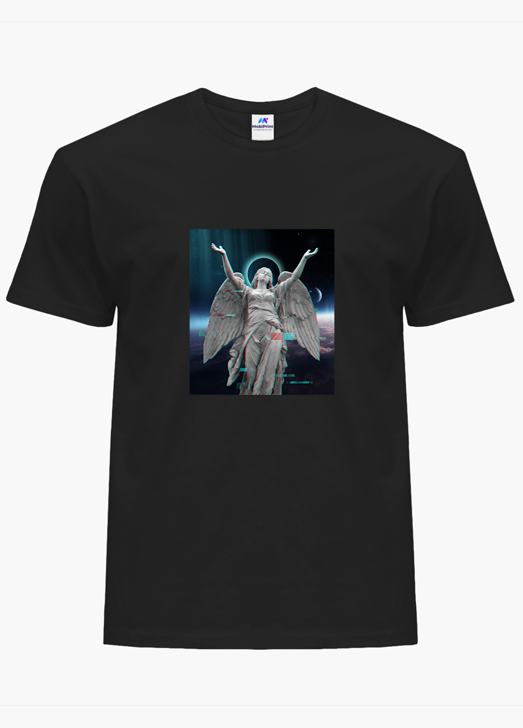 Футболка женская Ангел Ренессанс (Angel Renaissance) (8976-1592) XXL MobiPrint - (227212241)