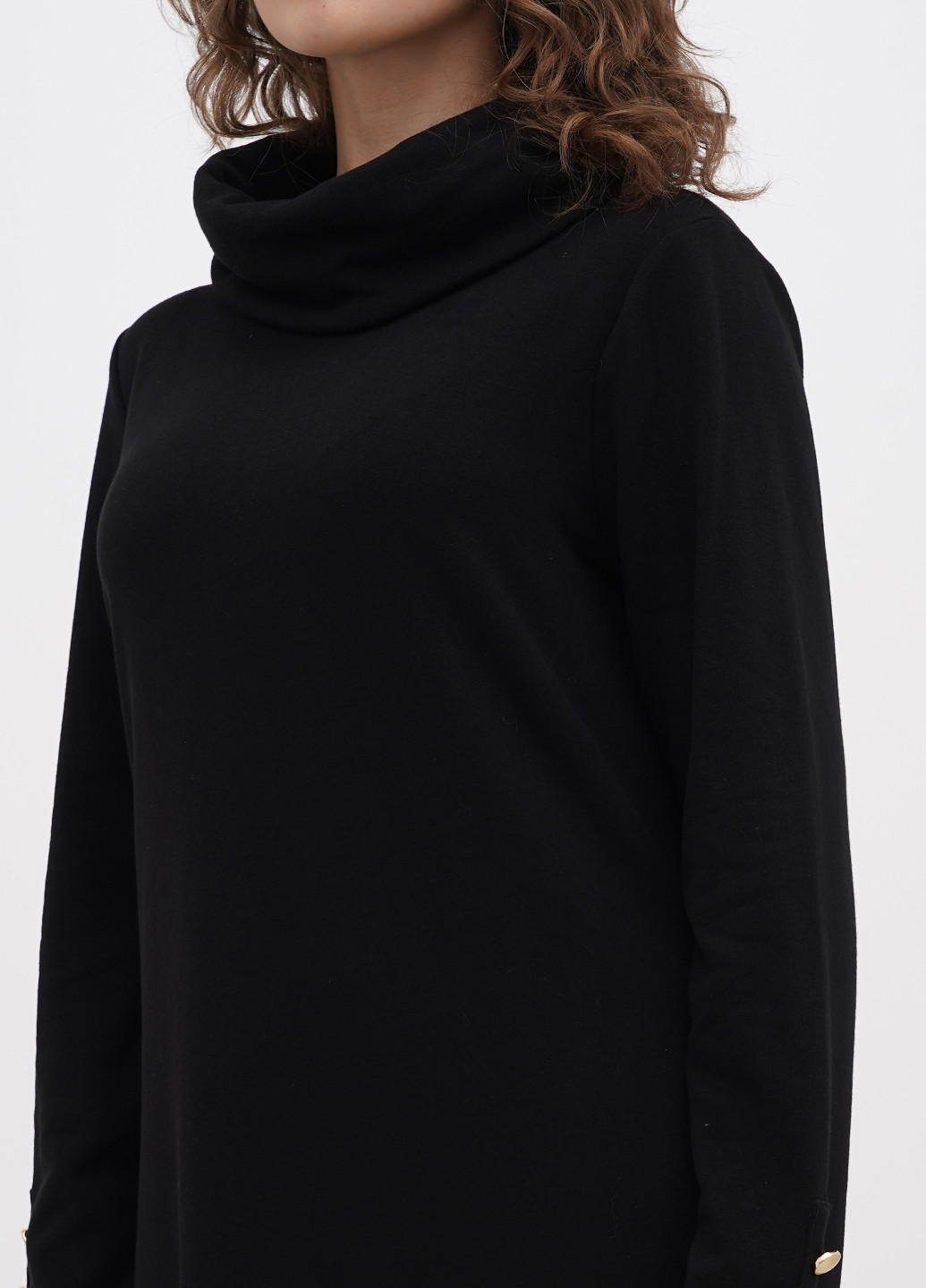 Чорна кежуал сукня а-силует Talbots однотонна