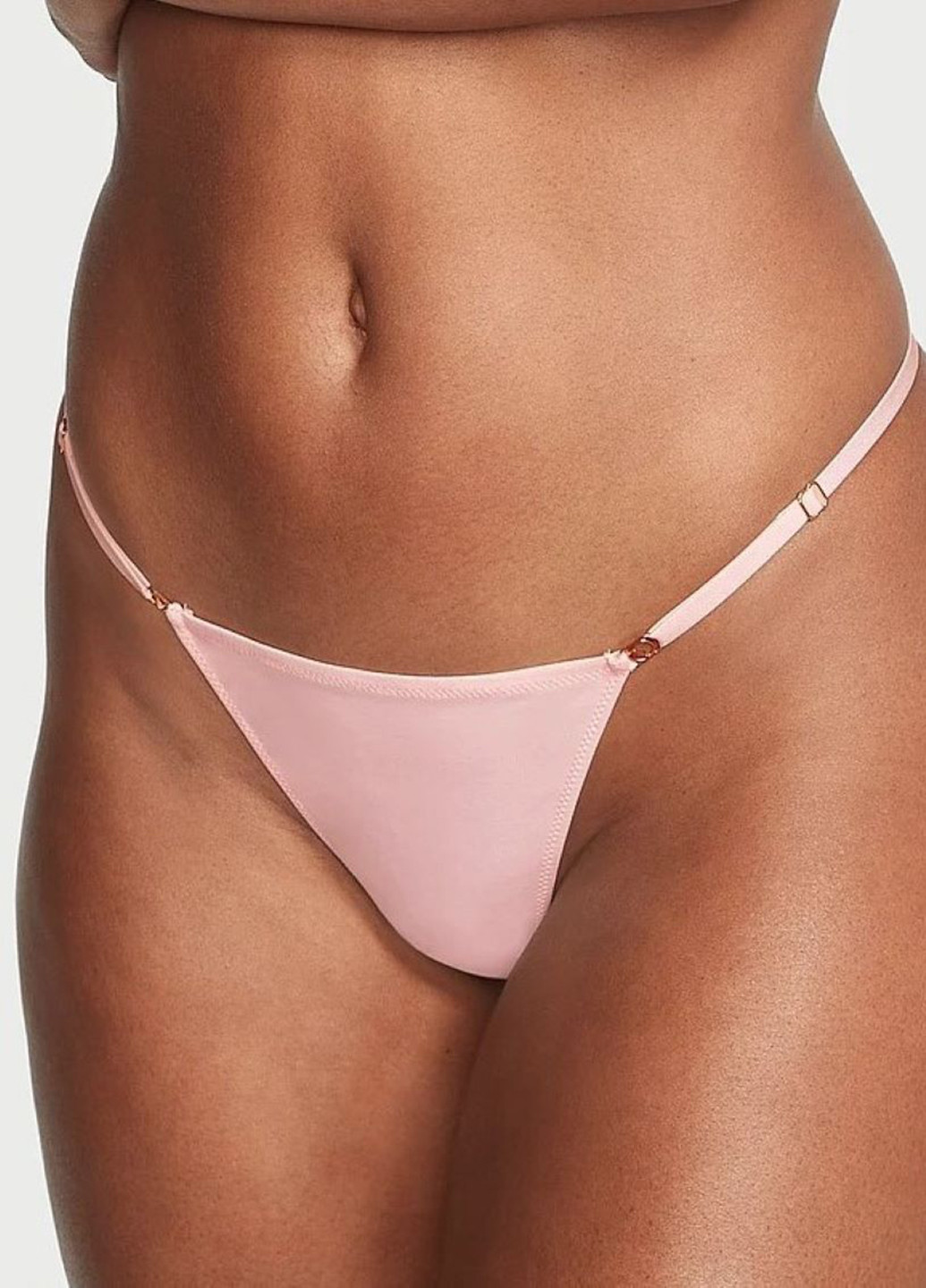 Пудровый демисезонный комплект (бюстгальтер, трусики) Victoria's Secret